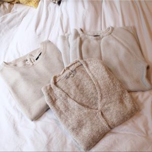 3 Piece Bundle!! 3 sweaters for the price of one!